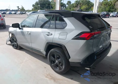 2020 Toyota Rav4 Hybrid Xse из США, поврежденный, VIN 2T3EWRFV3LW076047